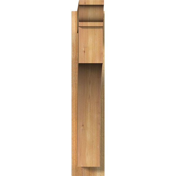 Westlake Rough Sawn Traditional Outlooker, Western Red Cedar, 6W X 22D X 30H